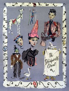 Anúncio para a casa de moda de Schiaparelli polonês