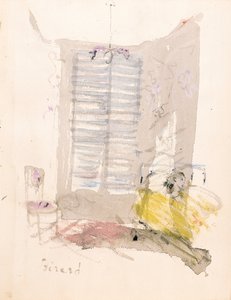 Ilustracja z książki „Tysiąc żali” autorstwa Elsy Triolet autorstwa Christian Bérard