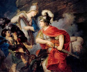 Alegoria Fryderyka II Prus zwanego Wielkim (1712-1786) w Persee (Początek wojny siedmioletniej