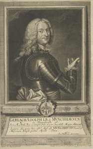 Portret Gerlacha Adolpha von Munchausena 1688-1770, 1738.