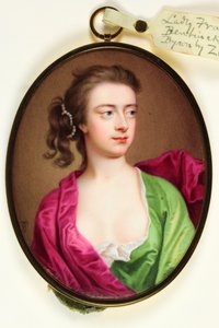Lady Frances Wilhelmina Bentinck, Lady Byron (emalia)