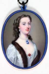 Lady Margaret Cavendish-Holles-Harley, księżna Portland (emalia)