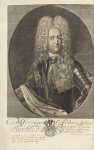 Portret księcia Jerzego Alberta z Fryzji Wschodniej 1690-1734 , 1720.