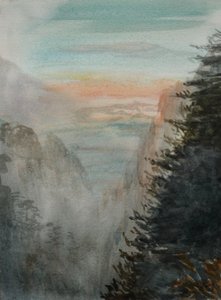 Dream of Paiyun Ting, 2015 (akwarela na papierze)