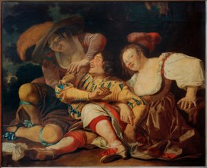 Syn marnotrawny z prostytutkami autorstwa Christian Gillisz. van Couwenbergh