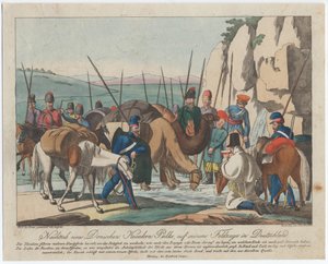 Kozacy dońscy odpoczywający w Niemczech, ok. 1814