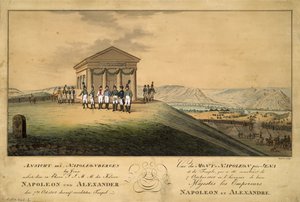 Wizyta Napoleona i Aleksandra I na polu bitwy pod Jeną, 1808