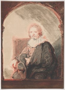 Portret mężczyzny w fotelu, z kolekcji d