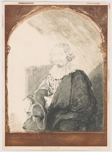 Portret mężczyzny w fotelu, z kolekcji d