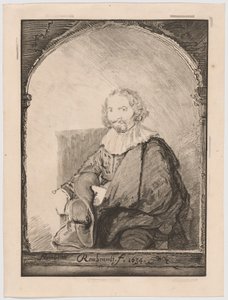 Portret mężczyzny w fotelu, z kolekcji d