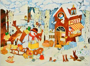 Poczta-Boże Narodzenie, 2001 autorstwa Christian Kaempf