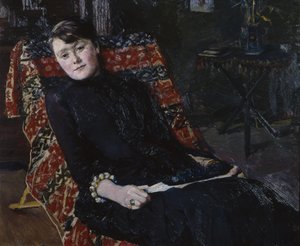 Aktorka Constance Brown autorstwa Christian Krohg