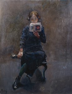 Gudrun autorstwa Christian Krohg