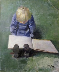 Mały Ebbe czytanie