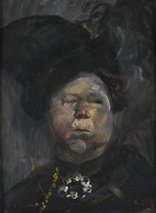 pani Blom autorstwa Christian Krohg