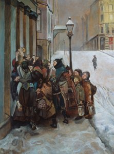 Walka o byt autorstwa Christian Krohg