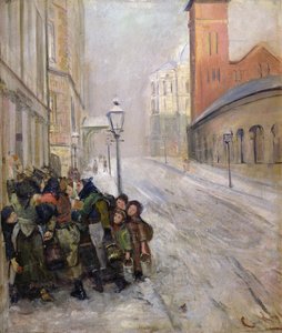 Bitwa o przetrwanie autorstwa Christian Krohg