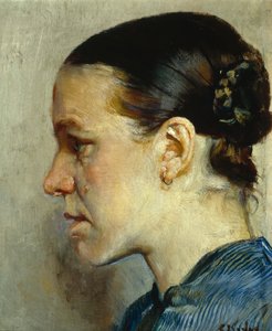 Tina Gaihede autorstwa Christian Krohg