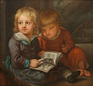 Niemiecki: Synowie artysty autorstwa Christian Leberecht Vogel