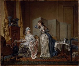 Zła wiadomość, 1794. autorstwa Christian Marie Colin De La Biochaye