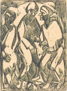 Porada naradowa, 1913. autorstwa Christian Rohlfs