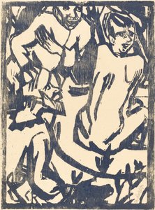 Zuzanna i starsi, 19161917. autorstwa Christian Rohlfs