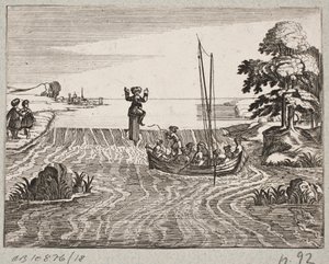 Ilustracja do Adama Oleariusa, „Perski Rosenthal genialnego poety Schicha Saadi […]”, Szlezwik 1660 autorstwa Christian Rothgiesser