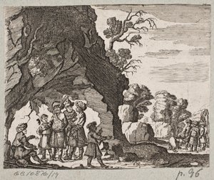 Ilustracja do Adama Oleariusa, „Perski Rosenthal genialnego poety Schicha Saadi […]”, Szlezwik 1660 autorstwa Christian Rothgiesser