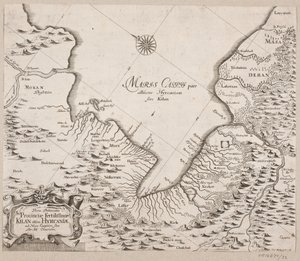 Mapa Morza Kaspijskiego