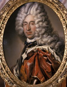 Johann Wilhelm, książę Sachsen-Eisenach (olej na miedzi)