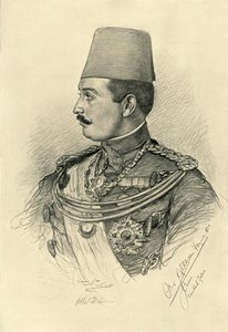 Abbas II Helmy Bey, Pałac Koubbeh, Kair, Egipt, 1898. autorstwa Christian Wilhelm Allers