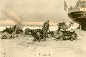 Nad Kanałem Sueskim, 1898. autorstwa Christian Wilhelm Allers