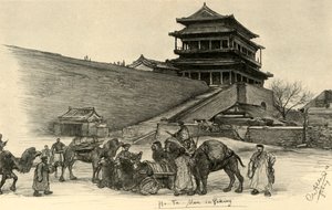 Hatman Gate, Pekin, Chiny, 1898.
