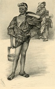 Japoński chłopiec, 1898.