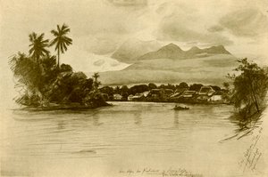 Rzeka Kali Mas, Surubaya, Jawa, 1898.
