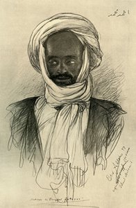 Mężczyzna na pokładzie parowca „Hatasoo”, Egipt, 1898 r. autorstwa Christian Wilhelm Allers