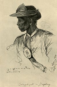 Policjant, Magalang, Jawa, 1898. autorstwa Christian Wilhelm Allers