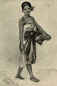 Syjamka, Bangkok, 1898. autorstwa Christian Wilhelm Allers