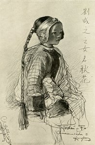 Tschan-Fa - Chinka, Hongkong, 1898 r. autorstwa Christian Wilhelm Allers
