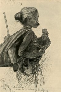Kobieta żująca tytoń, Magelang, Jawa, 1898.