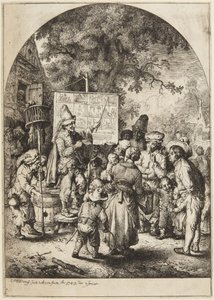 Śpiewak ballad autorstwa Christian Wilhelm Ernst Dietrich