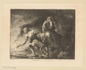 Lot do Egiptu autorstwa Christian Wilhelm Ernst Dietrich