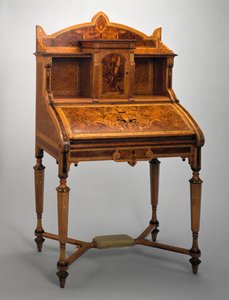 Biurko, Herter Brothers Company, 1869-71 (drewno)