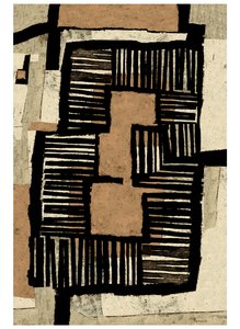 Kształty domu, 2023 (monoprint)