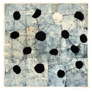 Union, 2017 (monotypia na papierze) autorstwa Christina Fedyk