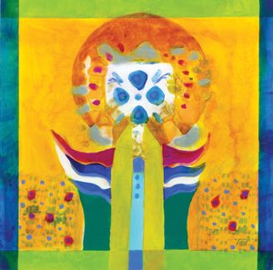 Protector, ok. 2009 (akryl na panelu) autorstwa Christina Saj