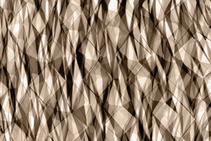 Abstrakcyjna geometria w odcieniach sepii autorstwa Christina Sillen