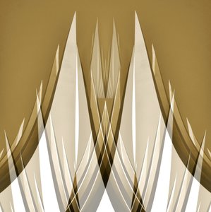 Wyostrzona złota geometria autorstwa Christina Sillen