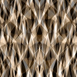 Ciepła abstrakcja geometryczna autorstwa Christina Sillen