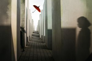 Parasol upamiętniający Berlin autorstwa Christine von Diepenbroek